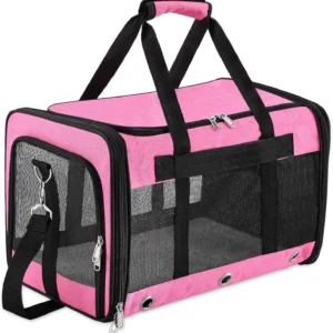 Soft Sided Foldable Cat/Dog/Pet Carrier Bag