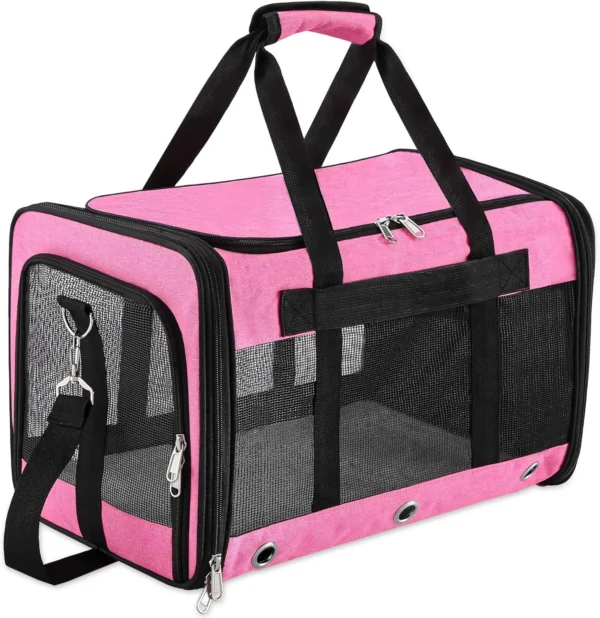 Soft Sided Foldable Cat/Dog/Pet Carrier Bag