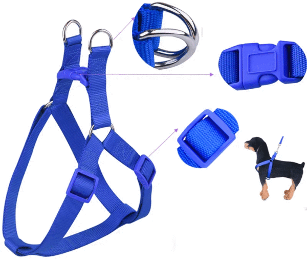 Dog Body Harness with Leash - Image 2