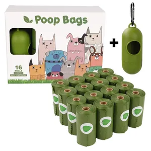 Biodegradable Dog Poop Bag With Distributor Dispenser